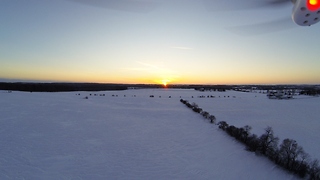 Drone goes haywire, climbs and plummets to earth