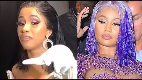 Cardi B Deletes IG & Nicki Minaj Cancels Summer Show After BET SHADES The Two Artists On Twitter!
