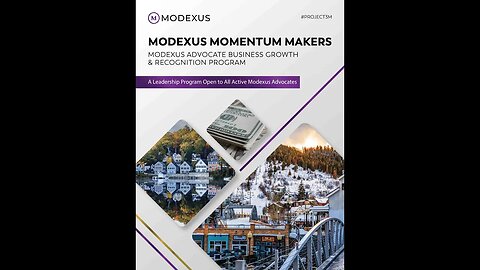 MODEXUS Momentum Makers 2023 Q1 Winner with MODEXUS CEO Andrew Rinehart