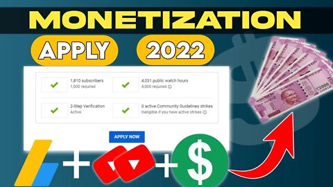 Apply YouTube Monetization 2022 | How To Enable Monetization YouTube Channel 2022 | @Round2Hole