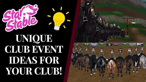 Unique CLUB EVENT IDEAS For Your Club! Star Stable Quinn Ponylord