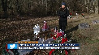 Former "Jane Doe," Peggy Lynn Johnson Schroeder, gets proper headstone