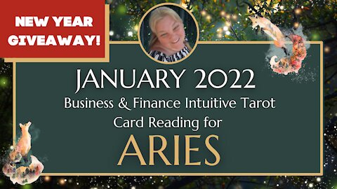 ♈ ARIES 🐏 | JANUARY 2022 | A GOOD MONTH FOR YOU! | General BUSINESS & MONEY Tarot Reading