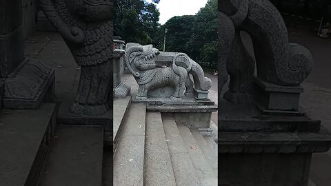 The steps of the Kelaniya Maha Vihara