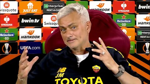 'I'm SUPER HAPPY to be there! SUPER HAPPY TO PLAY THIS FINAL!' | Jose Mourinho | Sevilla v Roma