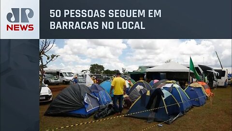 PMSP aguarda manifestantes desmontarem acampamentos no Ibirapuera