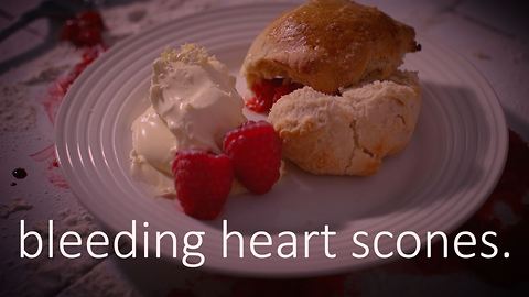 Eat the Season: Bleeding heart scones