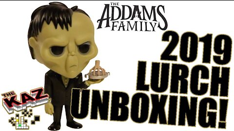 Lurch (2019) 'Addams Family' CG movie Funko Pop unboxing