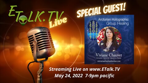ETalk.TV Live with special guest Viviane Chauvet