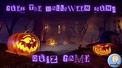 Guess the Sound Challenge: Halloween Edition for Kids