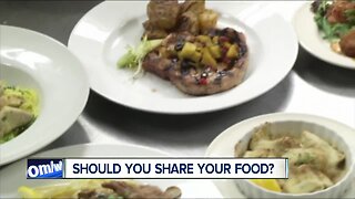 Share it all or all to yourself? Dining out debate stirs food feelings