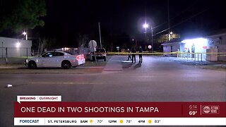 Tampa detectives working to determine if two shootings are related