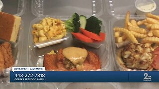 Local business remains open, Colin's Seafood & Grill offering carryout