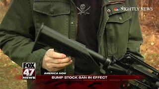 A federal bump stock ban starts today. Here's what that means for owners