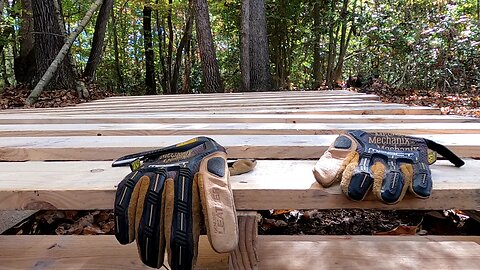 Building a Wood Pallet Floor for the Hunt Camp Shelter