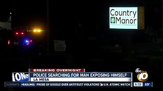 Man sought for exposing himself at La Mesa health clinic