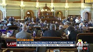 KS governor to sign new school funding bill