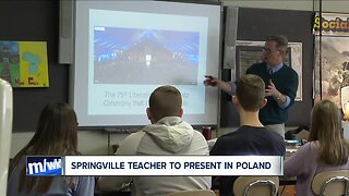 Springville teacher picked to present in Poland