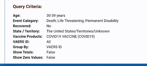 Example of late reporting and unreliable data in Vaccine Adverse Event Reporting System (VAERS)