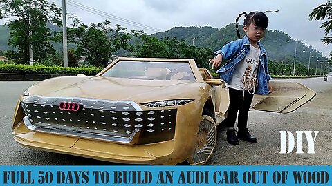 Hand made wooden Audi Skysphere Adi lover liked it,