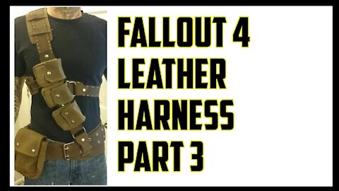 Fallout 4 Leather Chest Piece Harness Kit 03