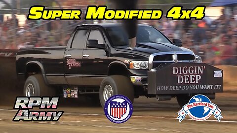 Super Modified 4x4 Truck Pulling Hartford Fair OSTPA