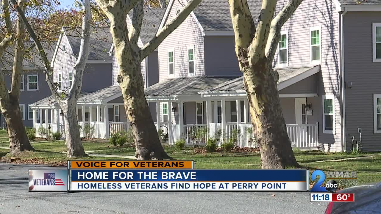 Homeless veterans find hope at Perry Point