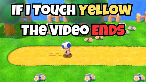 If I Touch Yellow The Video Ends
