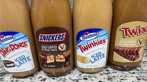 (09/05/2023) WE TASTE TEST 4 DIFFERENT FLAVORED ICE COFFEES