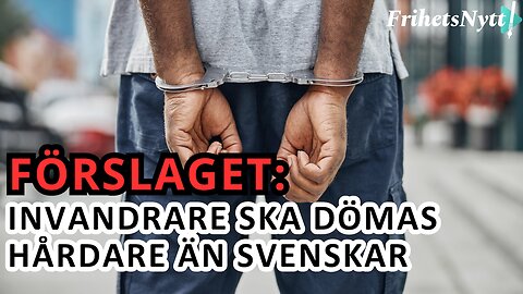 Programpunkten 4: Invandrare ska dömas till mycket hårdare straff än svenskar - kriminalpolitik
