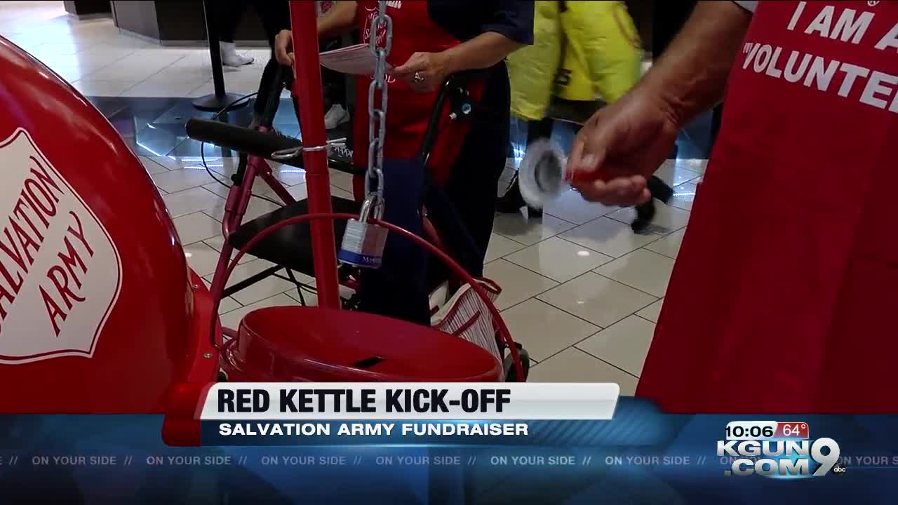 Salvation Army kicks off Red Kettle campaign
