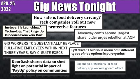 Tip transparency in NYC begins; Will gig workers replace W2 workers? How safe is delivery driving?