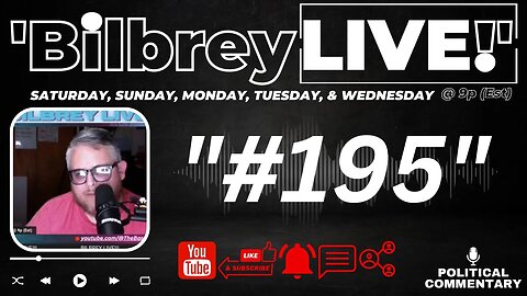 "One Hundred Ninety-Five!" | Bilbrey LIVE!