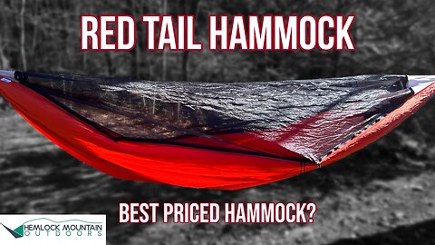 Best Hammock For The Price? The Red Tail Hammock From Hemlock Mountain Outdoors