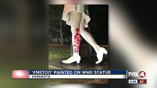 Sarasota statue vandalism