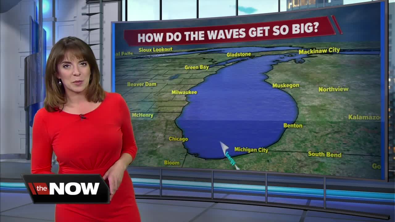 How waves in Lake Michigan get so big