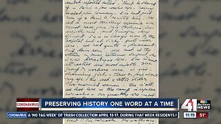 The National World War I Museum and Memorial preserves history one letter at a time