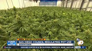 San Diego Council regulating pot use