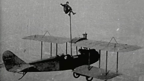 Aerial stuntmen and daredevils from around 1920s - 1940s