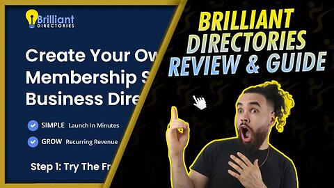 Brilliant Directories Review & Guide 🚀 Launch Your Online Community or Directory Website Josh Pocock