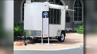 Ice cream trailer stolen from business parking lot
