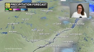 First look at the snow storm for this Sunday and Monday for Quebec