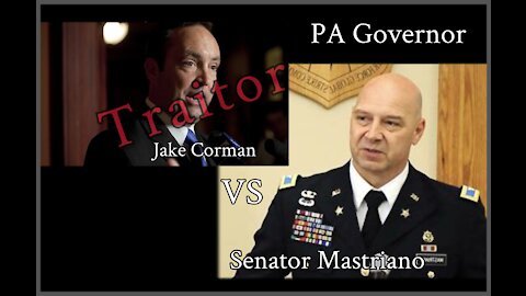 #pennsylvania Governor Race! Traitor Jake Corman Vs Senator Mastriano #LiveFreeOrDiePodcasts