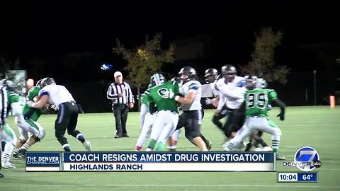 Highlands Ranch HS football coach resigns after drug sweep operation at school parking lot