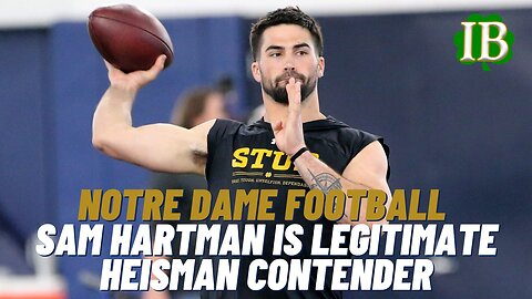 Sam Hartman, Notre Dame and the Heisman Trophy