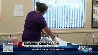 Pima JTED healthcare programs win award for techniques, tools used to teach students