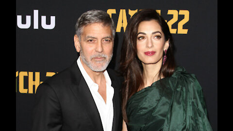 George Clooney thinks Amal Clooney would make a great President