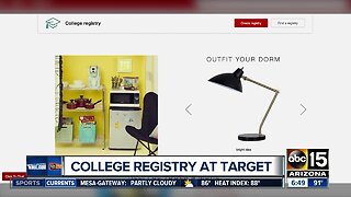 Registries for college students helps get ready for school year