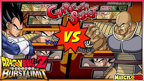 Vegeta Vs. Nappa - Dragon Ball Z: Burst Limit