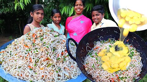 EGG NOODLES RECIPE | Tasty and Yummy Egg Noodles | How to Make Noodles | Village Fun Cooking